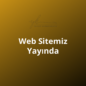 Web Sitemiz Yayında